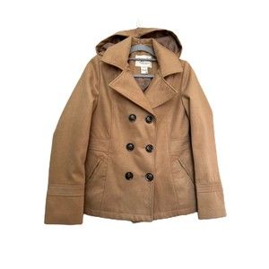 American Rag Cie‎ camel pea coat size M